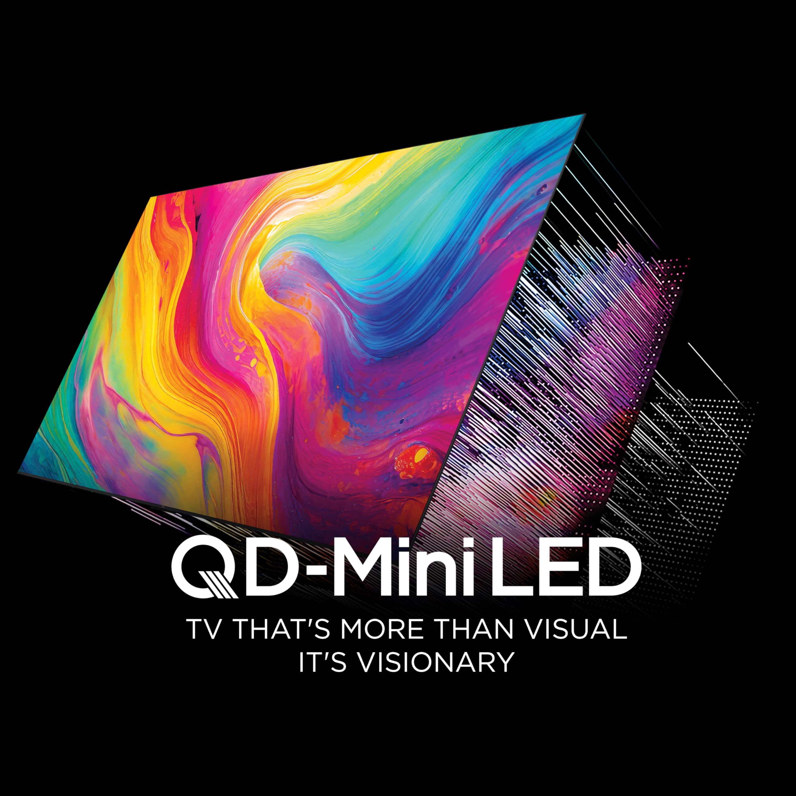 TCL QM64L Series QLED 4K Smart QD-Mini LED TV with Fire TV New Halo Control System, LD500 Precise Dimming Series, High Contrast HVA Panel, 144Hz Native Panel Refresh Rate