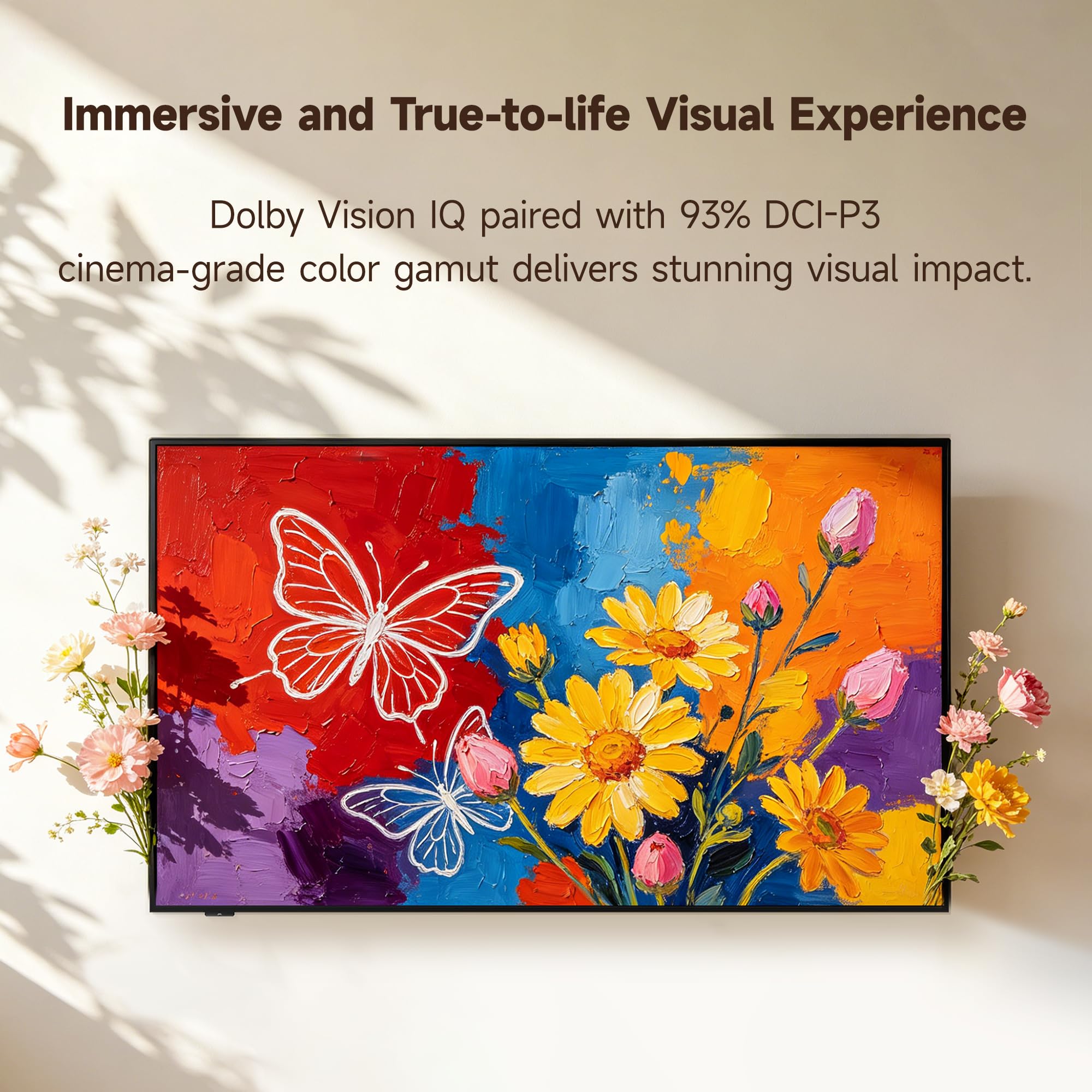 iFFALCON Frame Gaming Smart TV with Art Display Mode