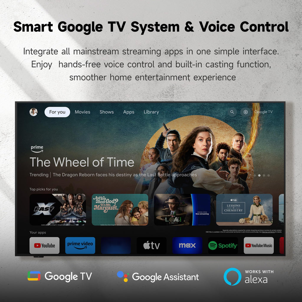 iFFALCON Frame Gaming Smart TV with Art Display Mode