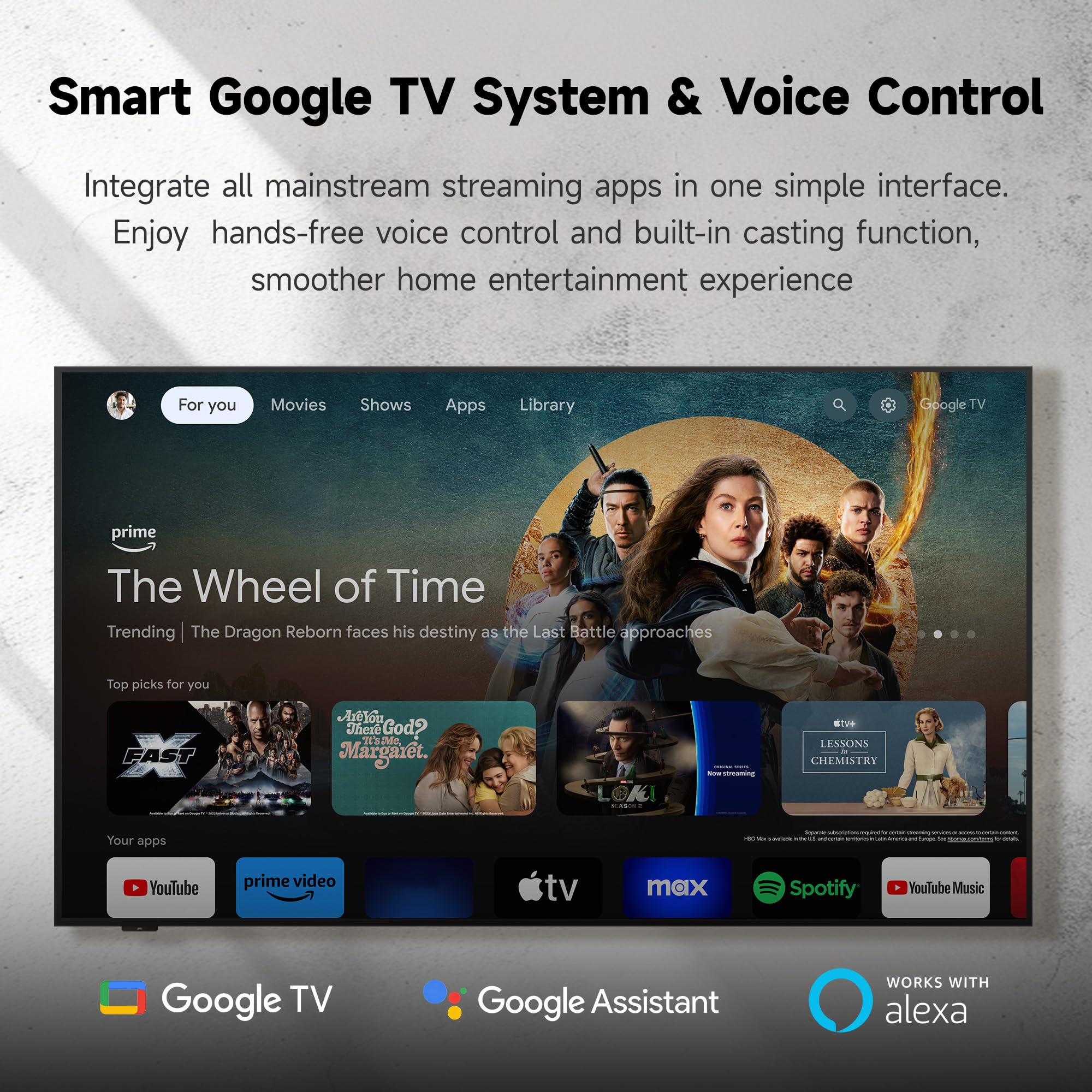 iFFALCON Frame Gaming Smart TV with Art Display Mode
