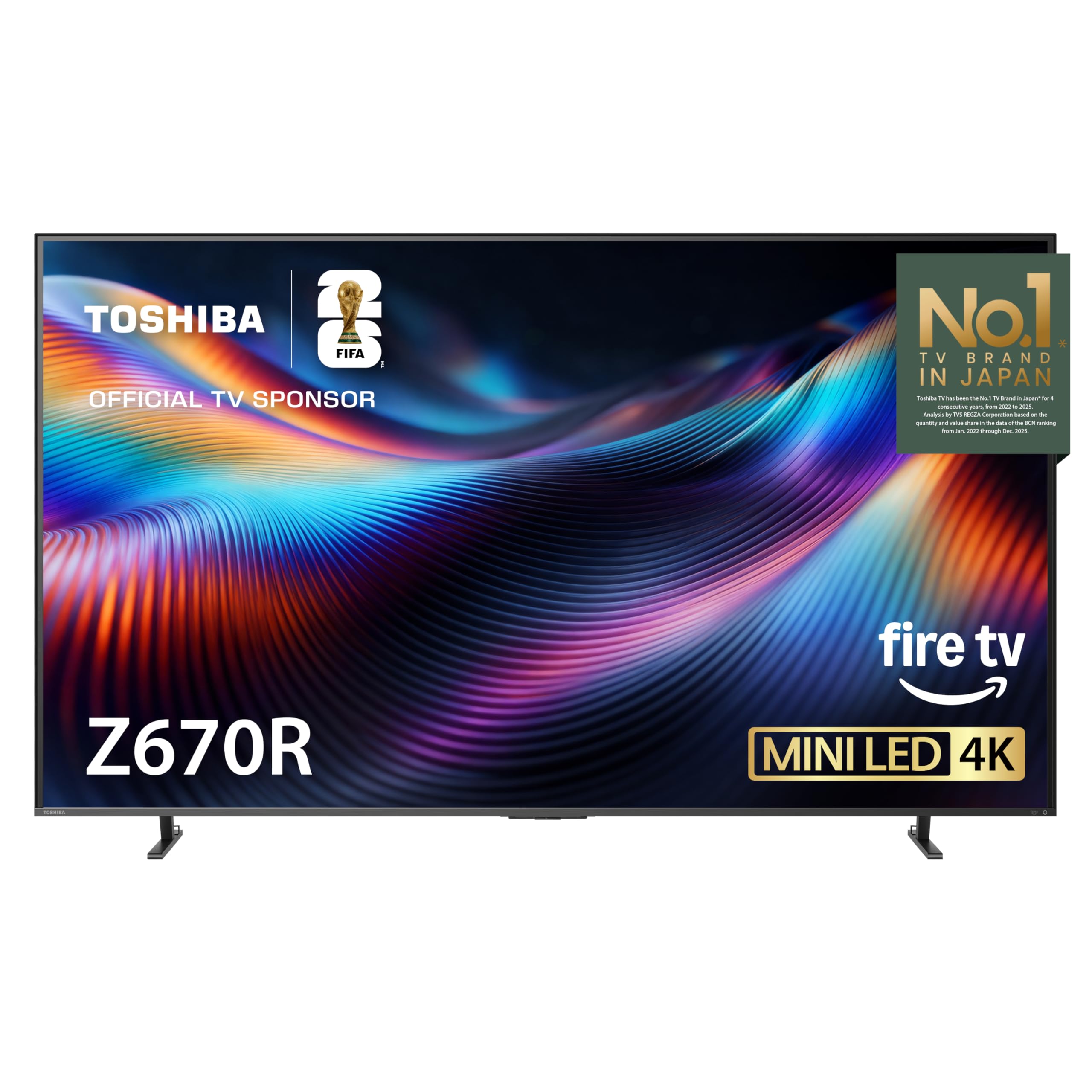 Toshiba Z670 Series Mini-LED ULED 4K UHD Smart Fire TV 2026
