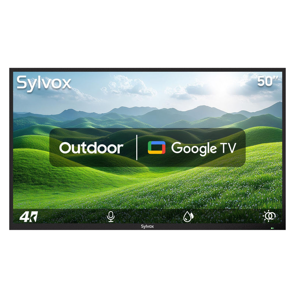 SYLVOX Weatherproof Outdoor Smart TV for Patio Use