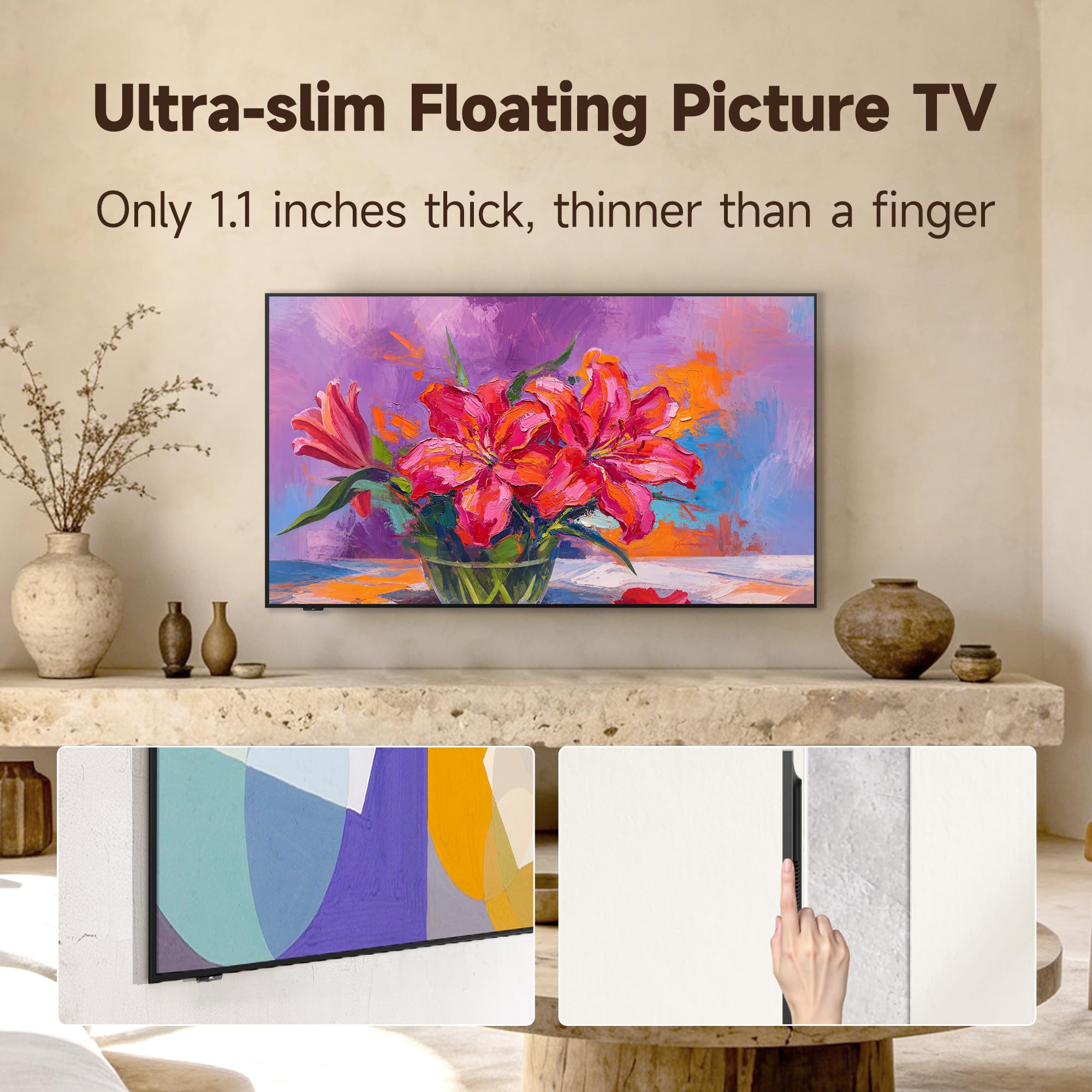 iFFALCON Frame Gaming Smart TV with Art Display Mode