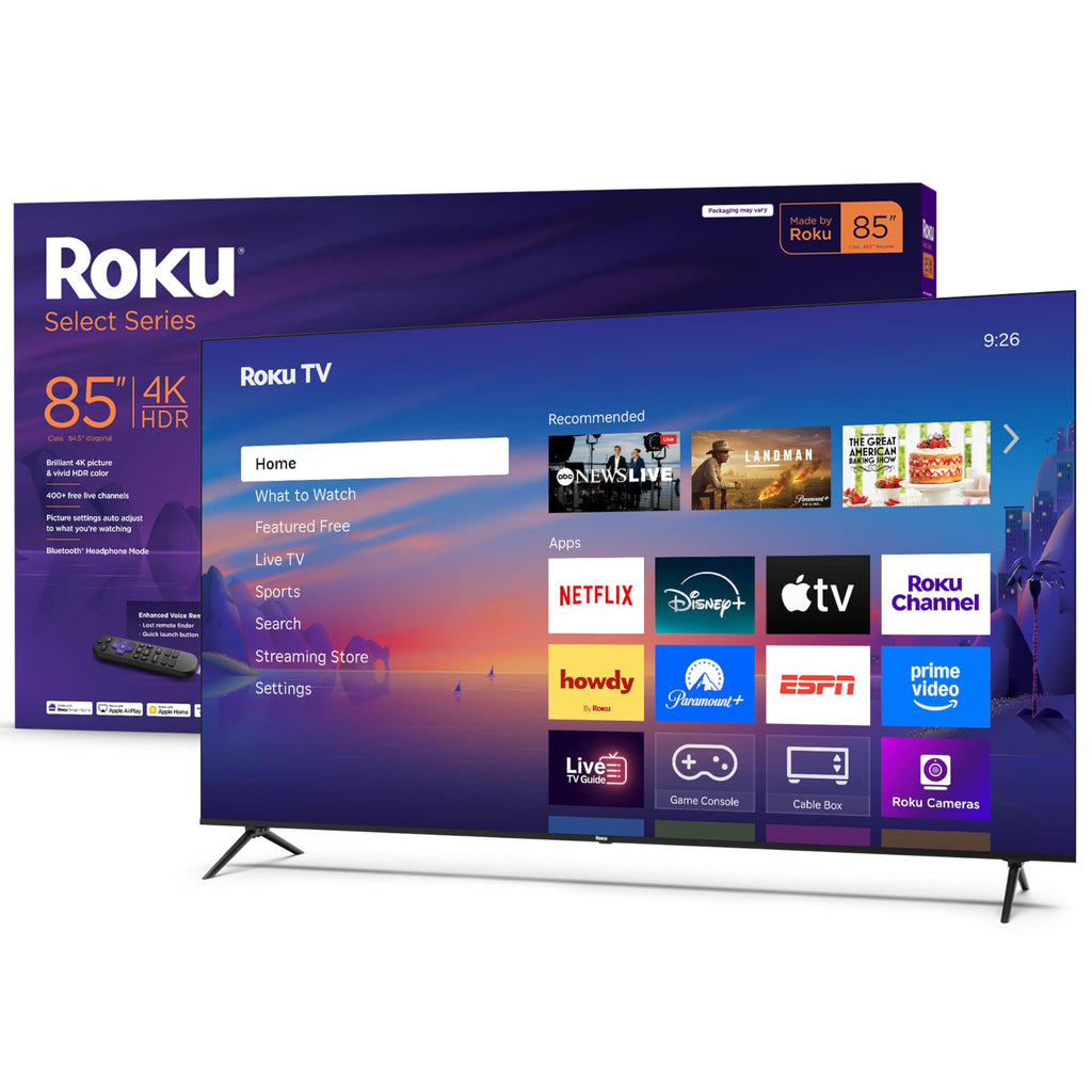 Roku 2025 LED Smart TV with Enhanced Voice Remote
