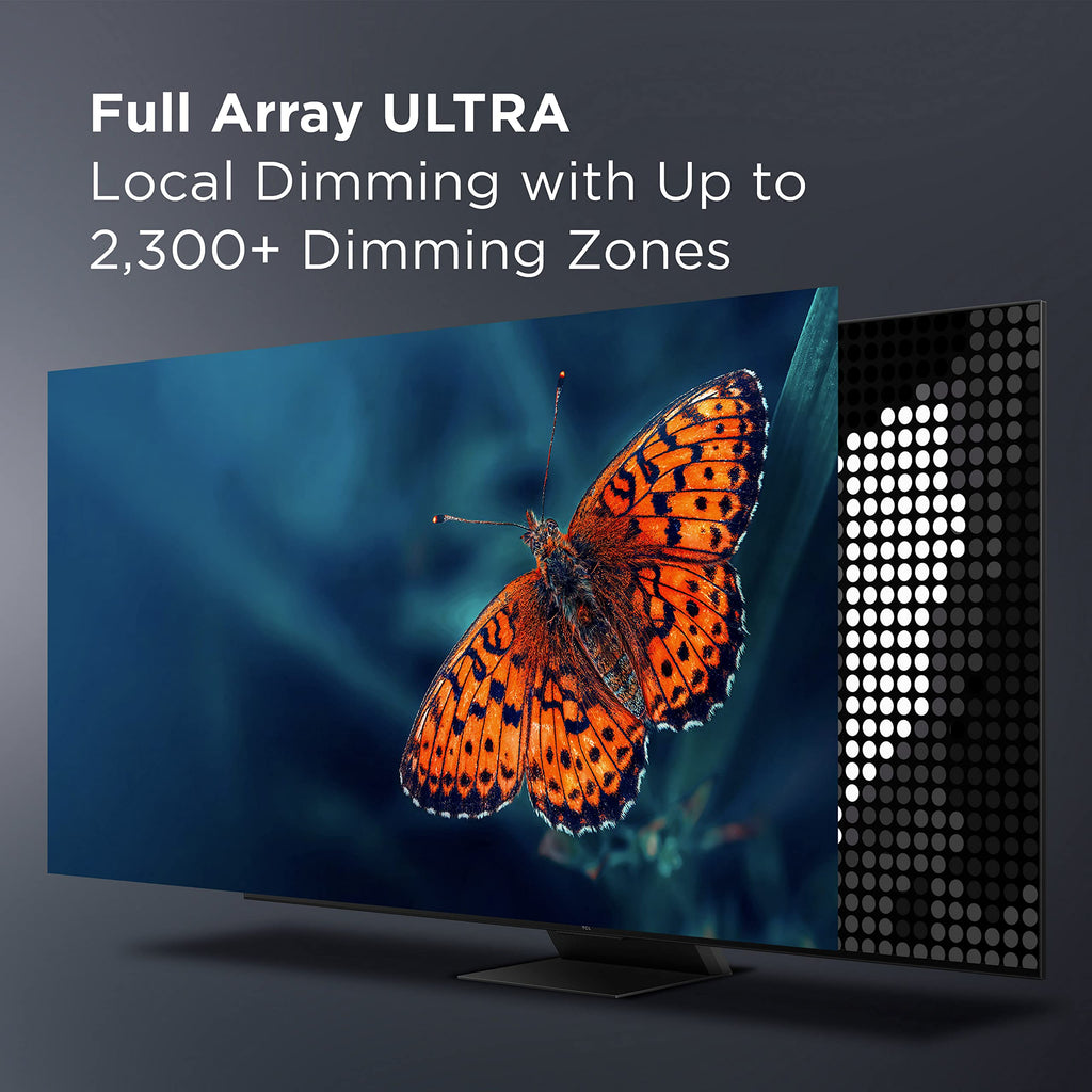 TCL QM8 QLED 4K Smart Mini LED TV with Google TV