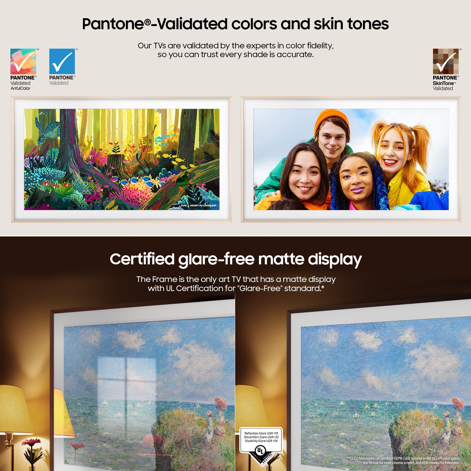 SAMSUNG 75-Inch Class QLED 4K LS03D The Frame Series Quantum HDR Smart TV w/Dolby Atmos, Art Mode, Anti-Reflection, Customizable Frame