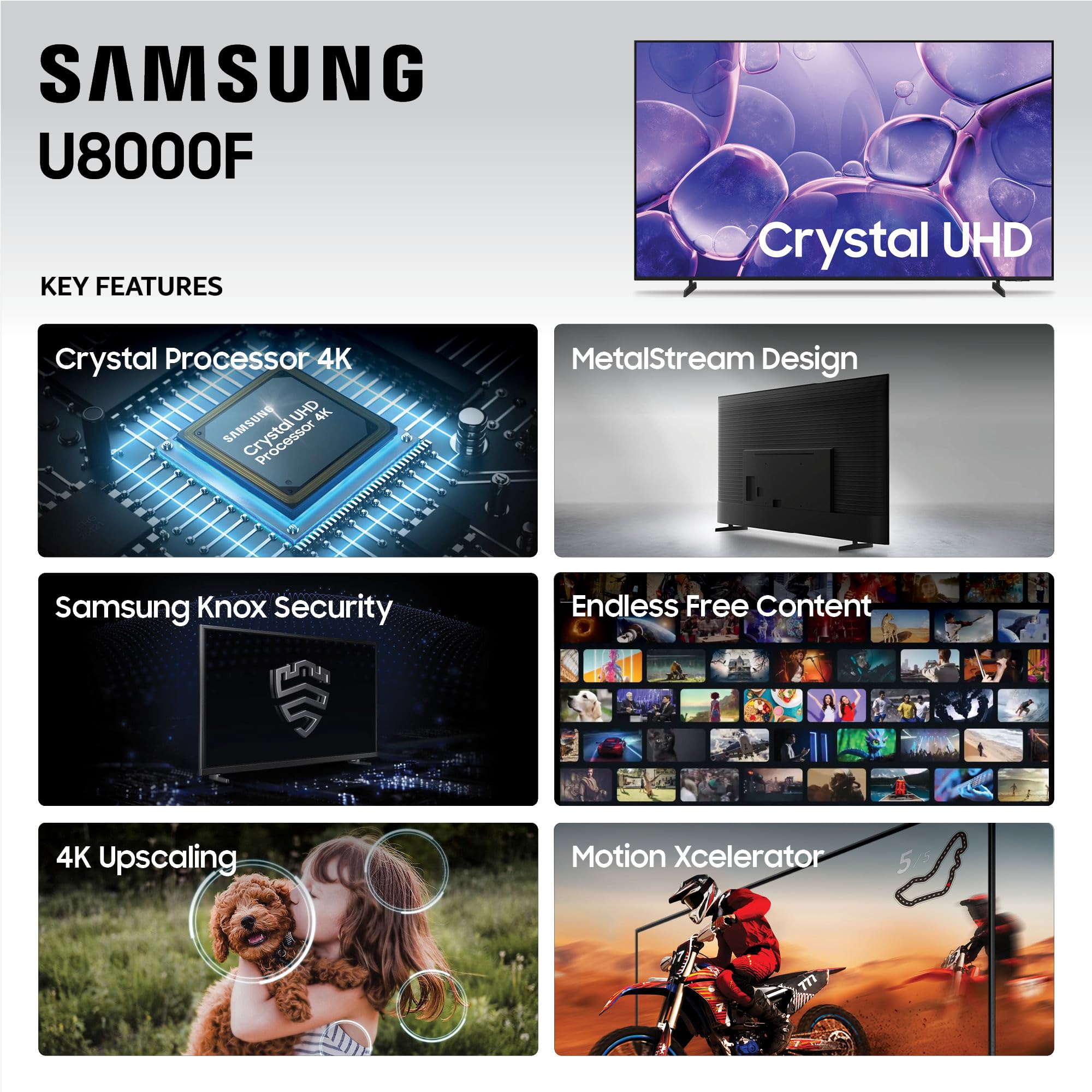 SAMSUNG U8000F LED 4K Smart TV