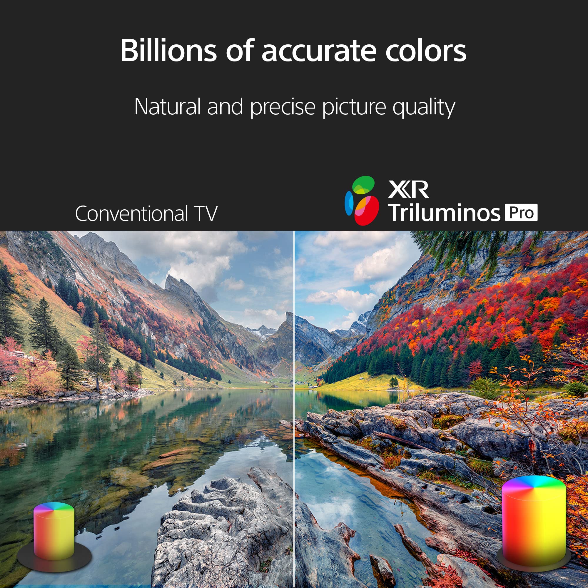 Sony Mini LED 4K Ultra HD TV X93L Series: BRAVIA XR Smart Google TV with Dolby Vision HDR and Exclusive Features for The PlayStation- 2023 Model