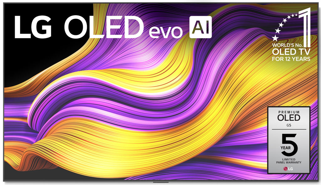LG G5 OLED evo AI 4K Smart TV with Gallery Design