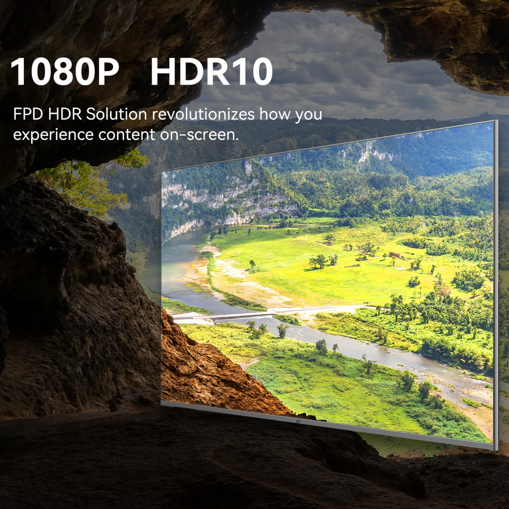 FPD 43-Inch LED Smart Flat Screen TV for Home
